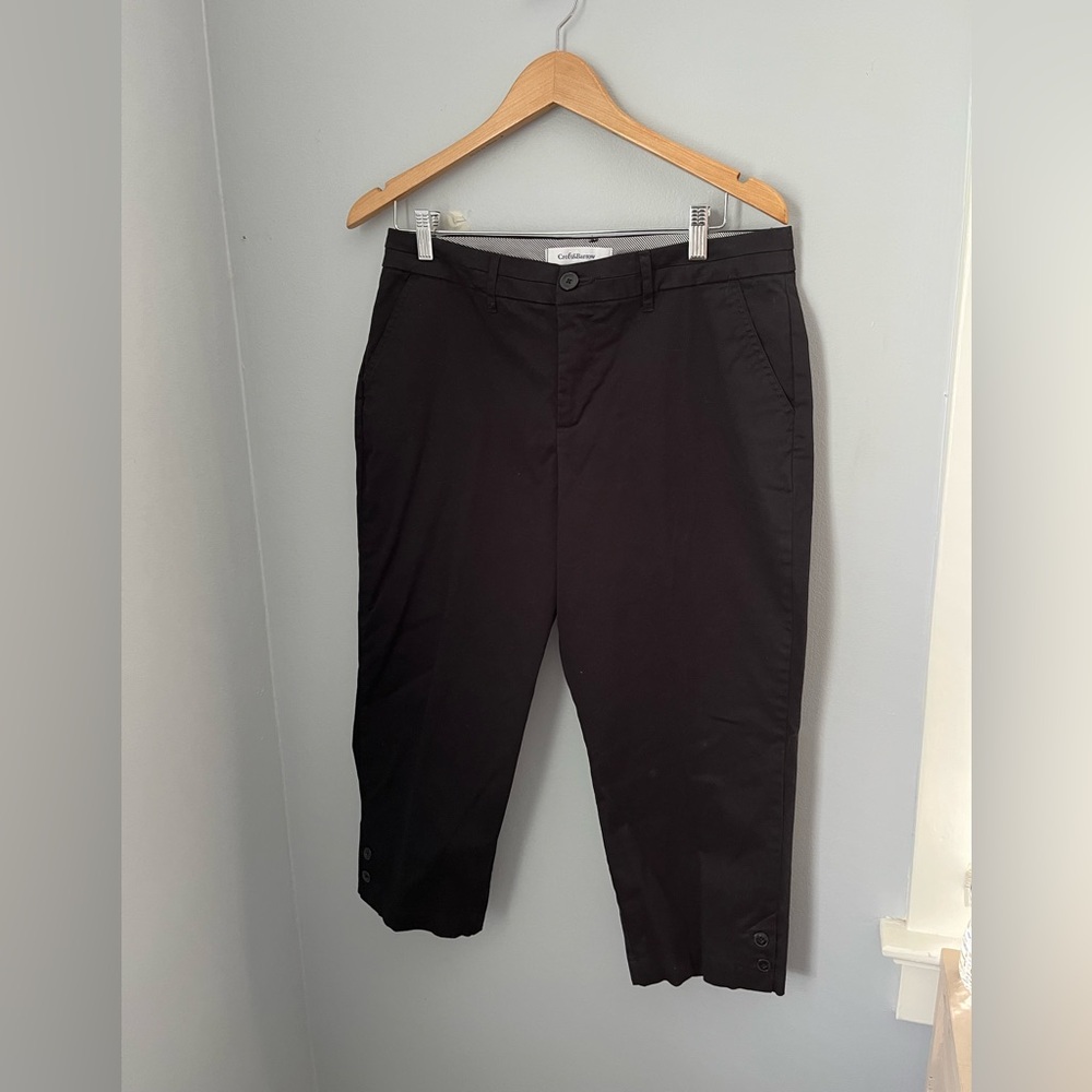 Croft & Barrow Black Capris‎ for Casual Elegance